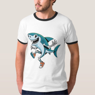 Camiseta Tralalalero Tralala SkeleBoo Halloween Design masc