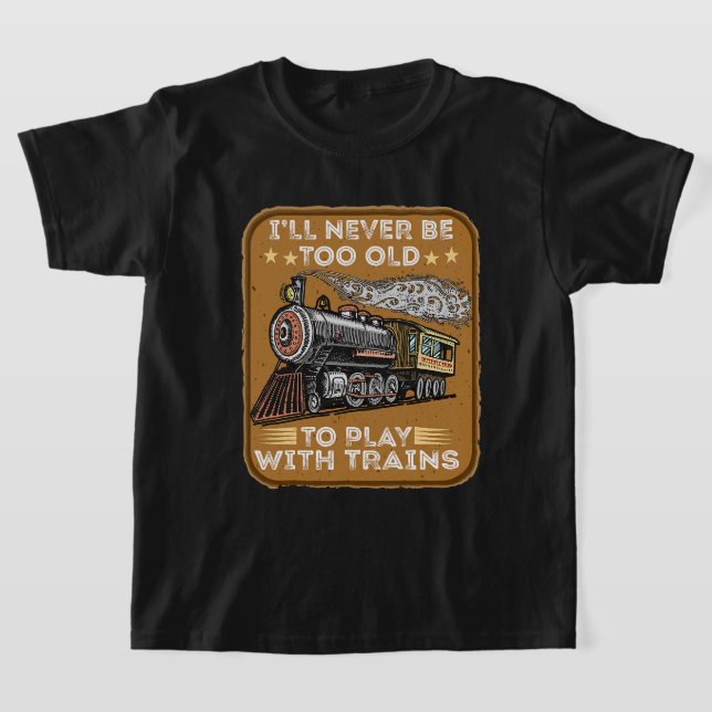 Camiseta Tram-Tram-Tram-Tram-Tram-Tram Caminho-de-Ferro (Postura )