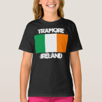 Tramore, Irlanda, com bandeira irlandesa Kids
