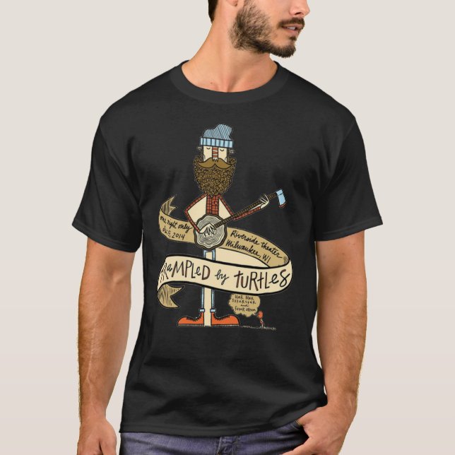 Camiseta Trampled by Turtles are an American bluegrassfolk  (Frente)