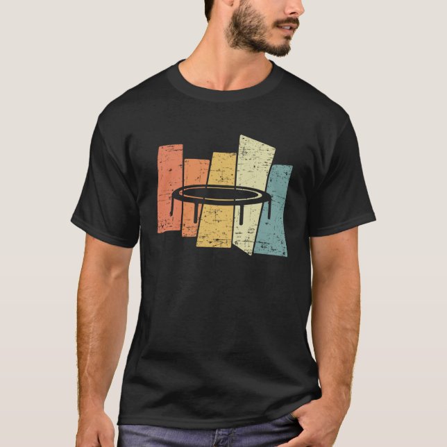 Camiseta Trampoline de Vintagem Retroativa (Frente)