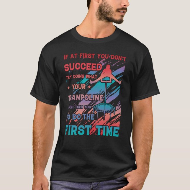 Camiseta Trampoline Jumping Trampoline Ginástica 21 (Frente)