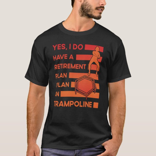 Camiseta Trampoline Jumping Trampoline Gymnastics  22 (Frente)