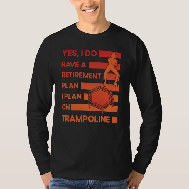 Camiseta Trampoline Jumping Trampoline Gymnastics  22 (Frente)