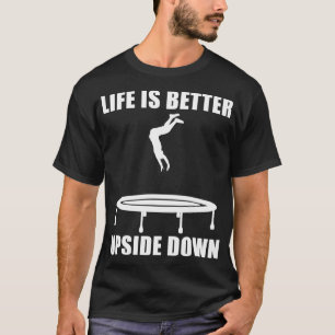 Camiseta Trampoline Profissional Pulando Engraçado Dizendo