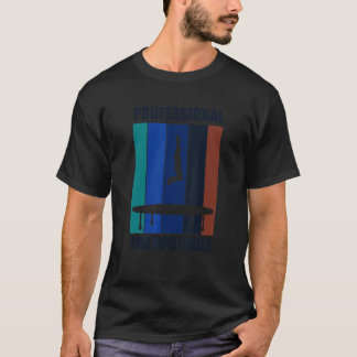 Camiseta Trampolinista profissional Irônico dizendo Trampol