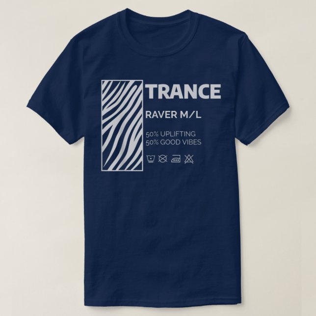 Camiseta Trance Music Dance Techno Tech House Duro Tr (Frente do Design)