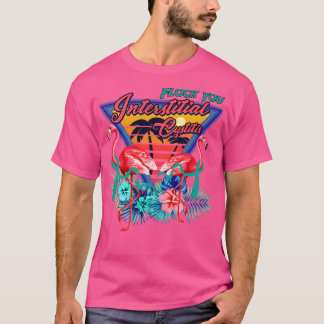 Camiseta Trancem-no, CYSTITIS Legal Flamingo INT