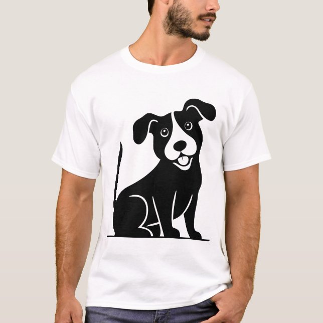 Camiseta Trandy Cat: Vetor Design (Frente)