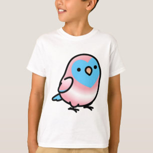 Camiseta Trangender LGBT+ Prioridade Lovebird