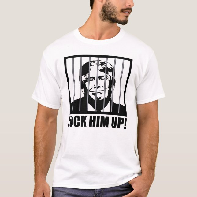 Camiseta Tranque-O! Humor Político Anti-Trump (Frente)