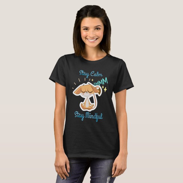 Camiseta Tranquil Vibes Camisa-T feminina (Frente Completa)