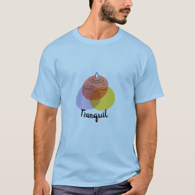 Camiseta "Tranquil" Zen Serenity T Shirt (Frente)