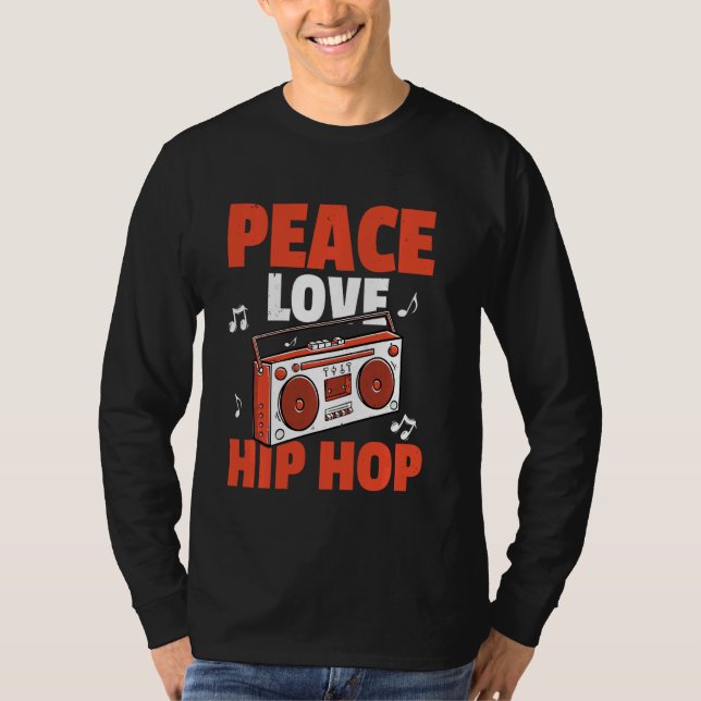 Camiseta Tranquilidade de Hip Hop Bboy Breking (Frente)