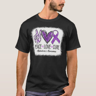 Camiseta Tranquilidade Vestimos Roxo Para O Mal De Alzheime