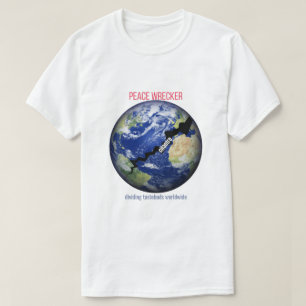 Camiseta Tranquilizador da Paz - Dividindo Tastebuds No Mun