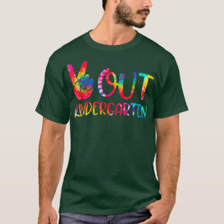 Camiseta Tranquilize O Jardim De Infância Tie Dye Cute Últi
