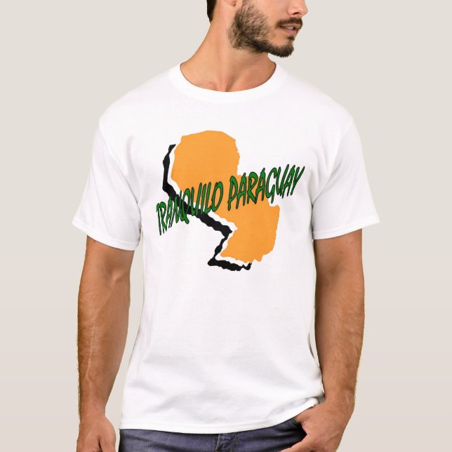 Camiseta tranquilo Paraguai (Frente)