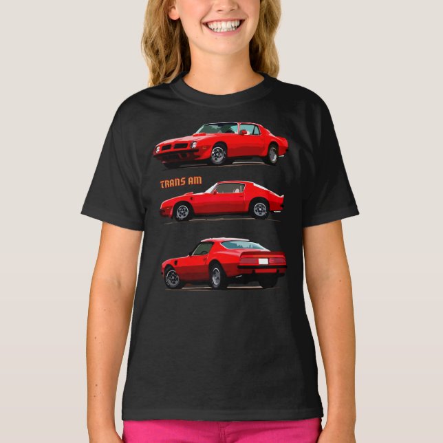 Camiseta Trans Am 455 Muscle Car Premium T-Shirt 1974 (Frente)