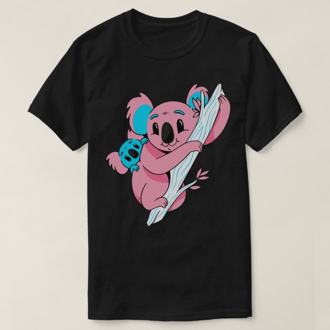 Camiseta Trans Flag Colors Koala Pride Transgender I (Frente do Design)