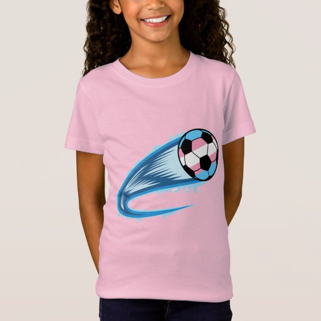 Camiseta Trans Orgueu Futebol Orgulho (Frente)