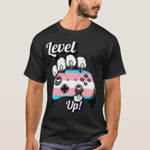 Camiseta Trans Orgulho Nível Superior Garra de Tig