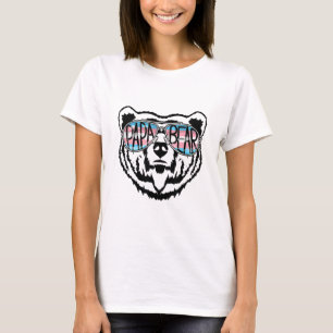 Camiseta Trans Papa Urso Orgulhoso Pai Ally Transgender Rai