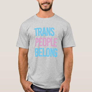Camiseta Trans people belong