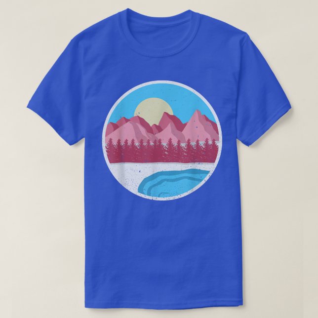 Camiseta Trans Pride Flag Landscape Support Human Rights 59 (Frente do Design)