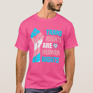 Camiseta Trans-Right São Direitos Humanos Lgbt Transgender