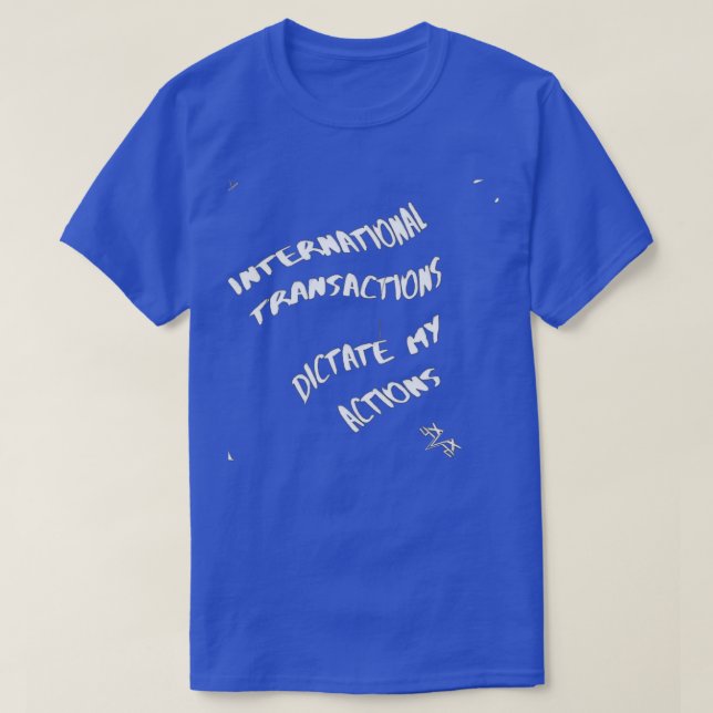 CAMISETA TRANSAÇÕES (Frente do Design)