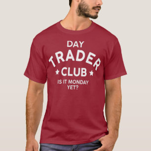 Camiseta Transações Diárias - Comerciante de Ações - Mercad