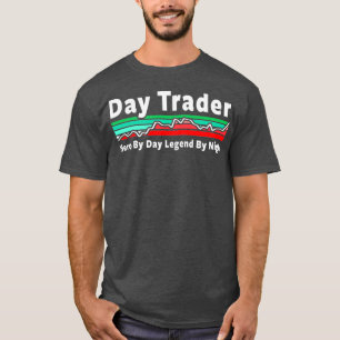 Camiseta Transações Diárias - Comerciante de Ações - Mercad