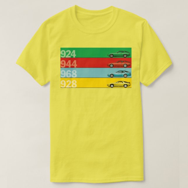 Camiseta Transaxles da Porsche (Frente do Design)