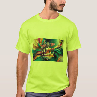 Camiseta Transcendência em Cor: Abstrato Expressionismo Med