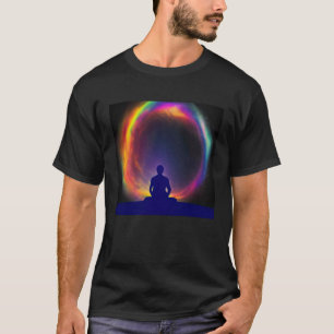 Camiseta Transcendente de Ioga Espiritual do Iluminismo de