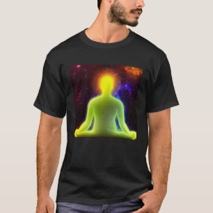 Camiseta Transcendente de Ioga Espiritual do Iluminismo de