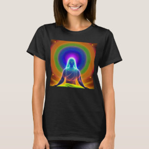Camiseta Transcendente de Ioga Espiritual do Iluminismo de