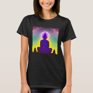 Camiseta Transcendente de Ioga Espiritual do Iluminismo de