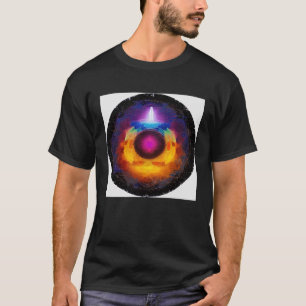 Camiseta Transcendente de Ioga Espiritual do Iluminismo de