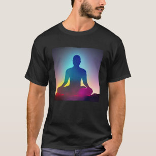 Camiseta Transcendente de Ioga Espiritual do Iluminismo de 