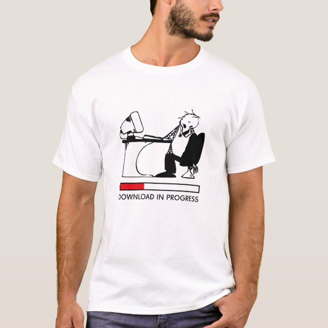 Camiseta Transferência em andamento (Frente)
