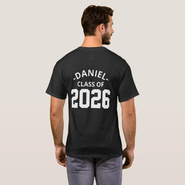 Camiseta Transferência Personalizada de Ferro de 2026 | Cus (Parte Traseira Completa)