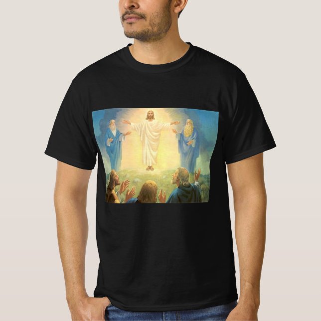 Camiseta Transfiguração de Jesus Cristo, Religião Vintage (Frente)