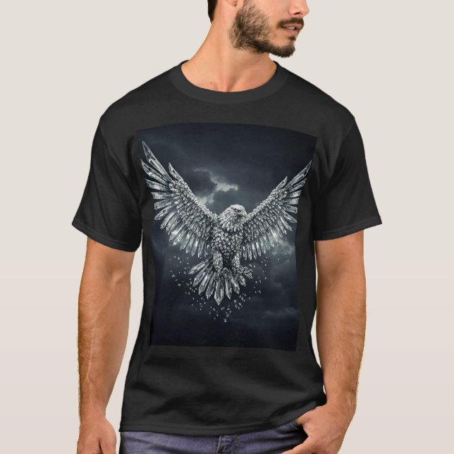 Camiseta Transformação de Águia Cristal (Frente)