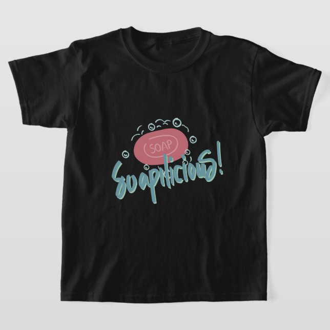 Camiseta Transformação de Fazer de sabão e sabão (Postura )