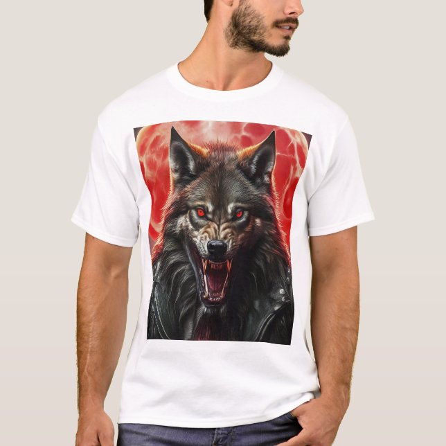 Camiseta Transformação lunar. (Frente)