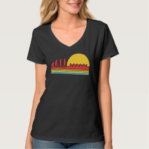 Camiseta Transformação Retroativa Rowboat Paddling Canoagem