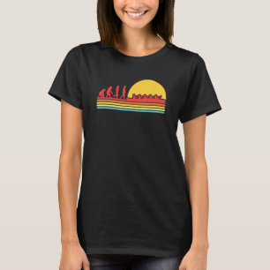 Camiseta Transformação Retroativa Rowboat Paddling Canoagem