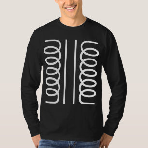 Camiseta Transformador elétrico - branco